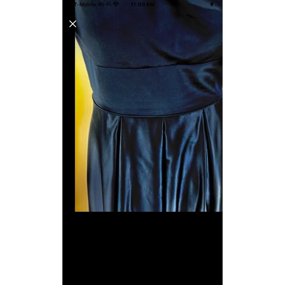 Blondie Nites Black Beaded Halter Sleeveless Maxi Dress Juniors Size 11 - Picture 3 of 16
